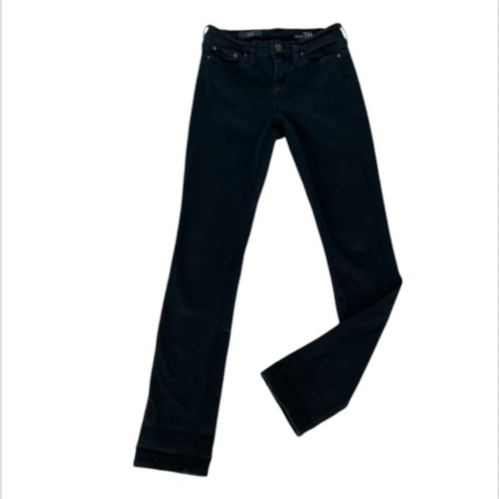 J. Crew Reid skinny jeans in black size 26 long tall